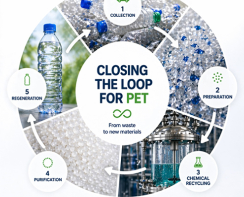 Low-temperature depolymerization of PET