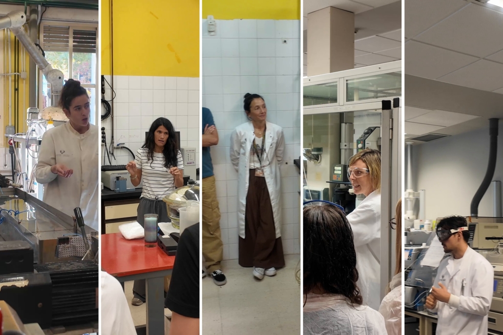 POLYMAT and the Faculty of Chemistry open their labs to secondary school students